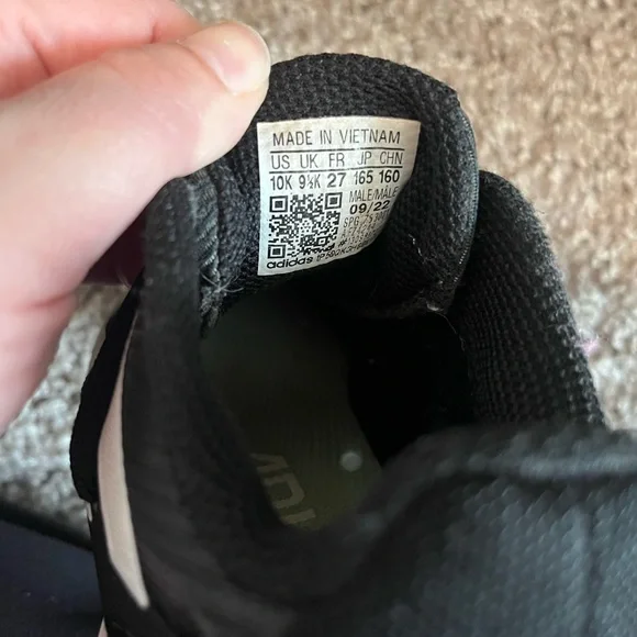 Adidas Adizero Kids Baseball Cleats Size 10K - Picture 5 of 7